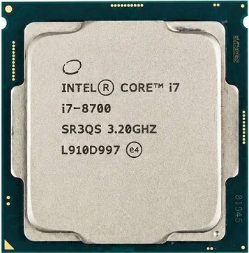 سی پی یو اینتل استوک مدل CPU INTEL Corei7-8700