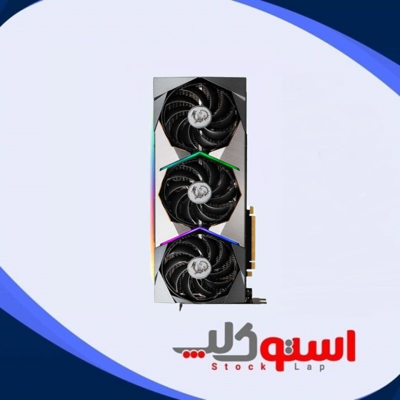 کارت گرافیک استوک اورجینال با کارتن  MSI GeForce RTX 3070 Ti SUPRIM X با ظرفیت 8GB