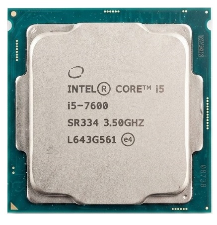 سی پی یو Intel Core i5-7600 SR334 فرکانس 3.5GHz نسل هفتم Kaby Lake