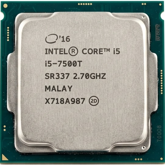 سی پی یو استوک اینتل مدل Core i5-7500T فرکانس ۲.۷۰ گیگاهرتز - Tray
