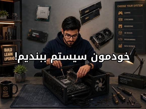 راهنمای جامع بستن یک سیستم کامپیوتر کامل