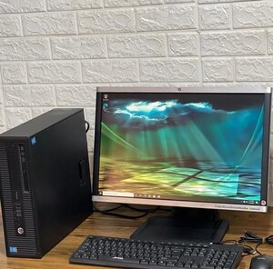 کامپیوتر حرفه ای HP G2 i7 6700 رندرینگ مانیتور ۲۳