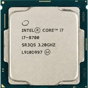 سی پی یو اینتل استوک مدل CPU INTEL Corei7-8700