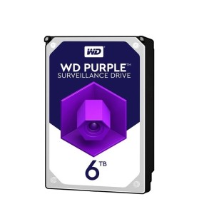 هارد دیسک اینترنال وسترن بنفش  مدل WD Purple 6TB ظرفیت 6 ترابایت