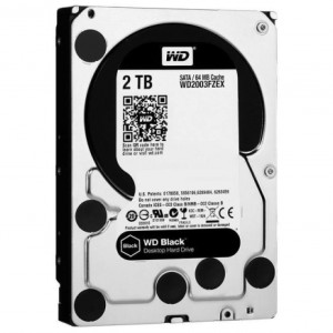 هارد دیسک اینترنال وسترن مشکی مدلwestern Digital Black Pc Driver ظرفیت 2 ترابایت