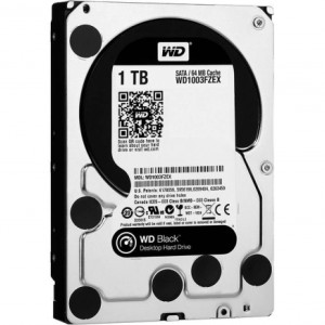 هارد دیسک اینترنال وسترن مشکی مدل Western digital Black Perfomance drive  ظرفیت 1 ترابایت
