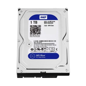 هارد اینترنال وسترن دیجیتال آبی ظرفیت 1 ترابایت WD Blue 1TB