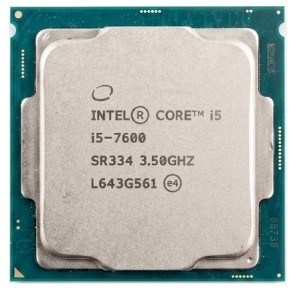 سی پی یو Intel Core i5-7600 SR334 فرکانس 3.5GHz نسل هفتم Kaby Lake