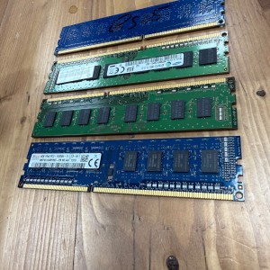رم کامپیوتر استوک 4 گیگابایت DDR3 فرکانس 1600MHz (اصلی)