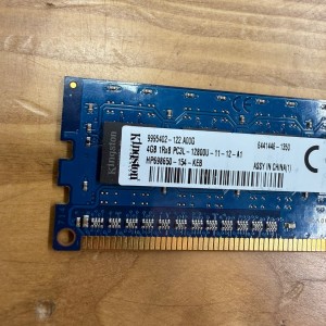 رم کامپیوتر کینگستون Kingston 4GB DDR3 1600MHz استوک
