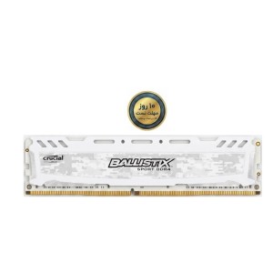 رم کامپیوتر کروشیال Crucial 8GB DDR4 2400MHz هیت‌سینک‌دار استوک