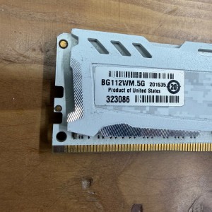رم کامپیوتر کروشیال Crucial 8GB DDR4 2400MHz هیت‌سینک‌دار استوک
