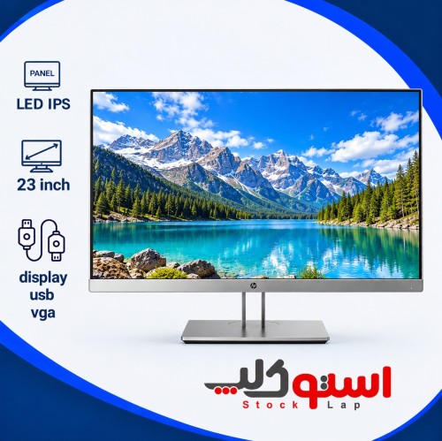 مانیتور HP E233hp | ۲۳ اینچ | پنل IPS | کیفیت Full HD | مناسب طراحی و اداری