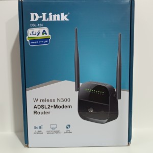 مودم دی لینک DSL-124 کارکرده