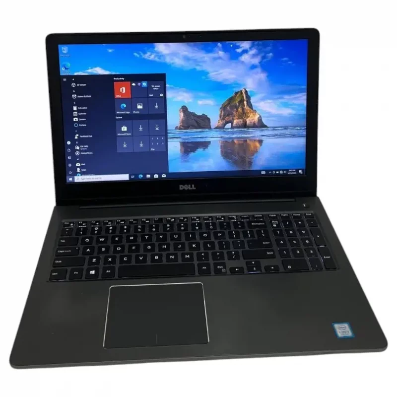 لپتاپ Dell Inspiron 5568 استوک | Core i5 نسل ۷، رم ۸، SSD+HDD، کیبورد نور‌دار