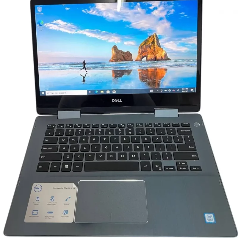 لپتاپ Dell Inspiron 5000 2-in-1 استوک | Core i7 نسل ۸، رم ۱۶، لمسی چرخشی ۳۶۰ درجه
