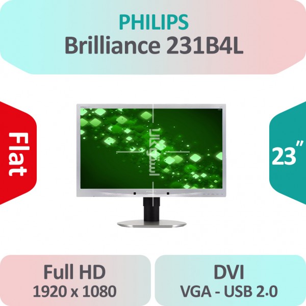 مانیتور استوک Philips 231B4L سایز 23 اینچ Full HD