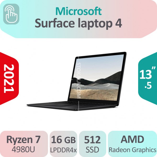 سرفیس لپ تاپ استوک Microsoft Surface Laptop 4 Ryzen لمسی
