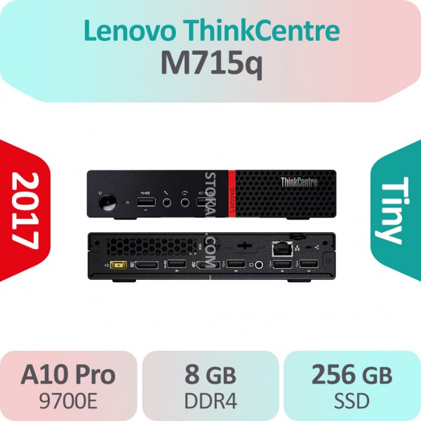 کیس استوک Lenovo ThinkCentre M715q AMD سایز Tiny
