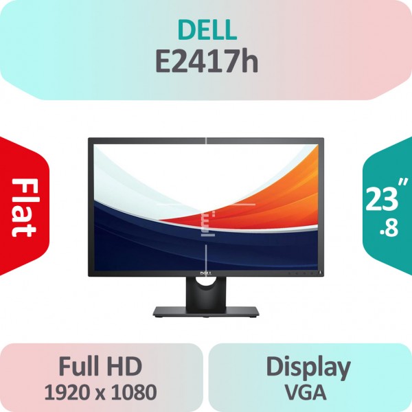 مانیتور استوک Dell E2417H سایز 24 اینچ Full HD