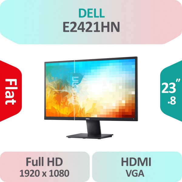 مانیتور استوک Dell E2421HN سایز 24 اینچ Full HD