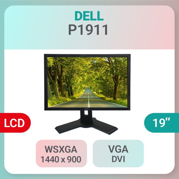 مانیتور استوک Dell Professional P1911 سایز 19 اینچ WSXGA