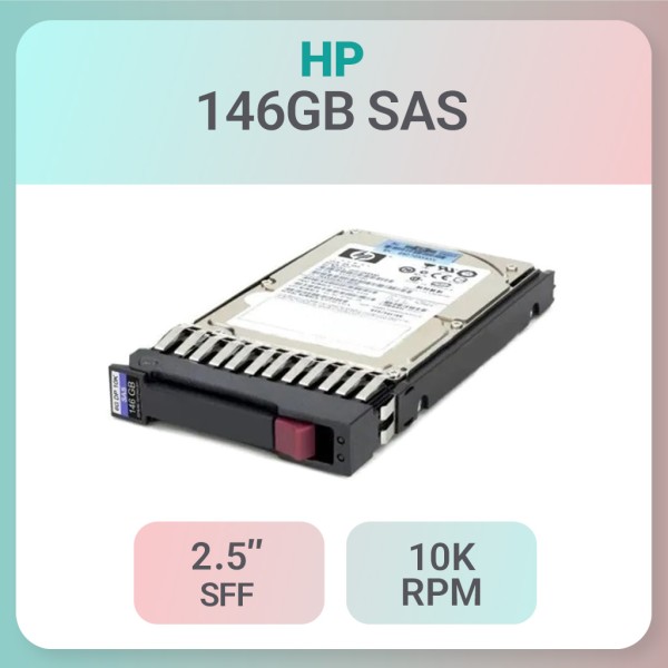 هارد سرور HP 146GB SAS 10K