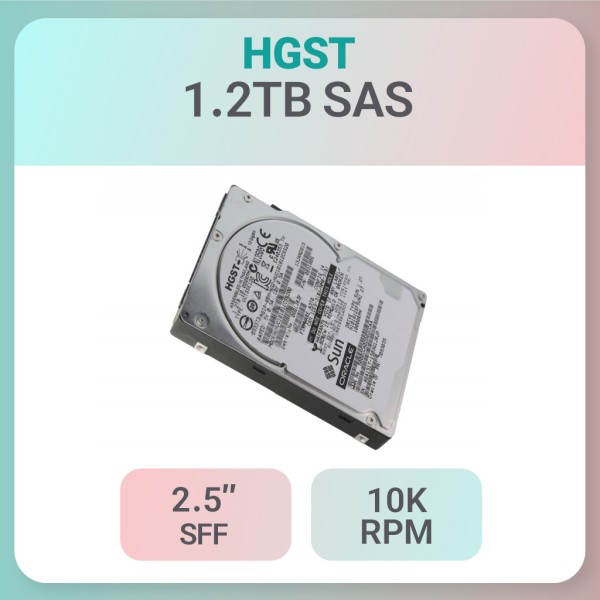 خرید هارد سرور SAS 1.2 TB HGST 10K نو