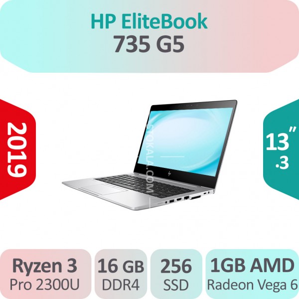 لپ تاپ استوک HP EliteBook 735 G5 Ryzen 3