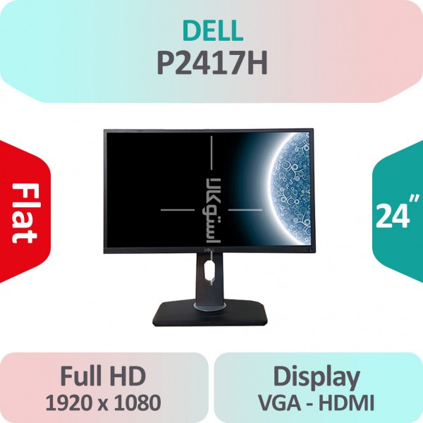 مانیتور استوک Dell P2417H سایز 24 اینچ Full HD