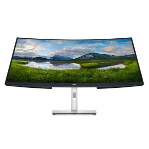 مانیتور استوک Dell P3421W سایز 34 اینچ IPS نمایشگر Curved