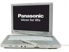 لپ تاپ Panasonic ToughBook CF C2 استوک صفحه چرخشی و لمسی