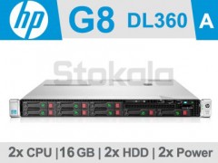 اطلاعات کامل سرور HP G8-DL360 استوک با گارانتی