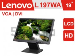 مانیتور دست دوم Lenovo ThinkVision L197WA  سایز 19 اینچ HD