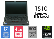 خرید لپ تاپ دست دوم Lenovo ThinkPad T510 نسل 1