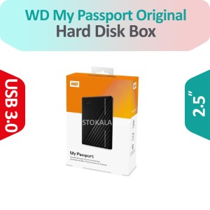 باکس هارد وسترن دیجیتال 2.5 اینچی مدل My Passport نارنجی اورجینال