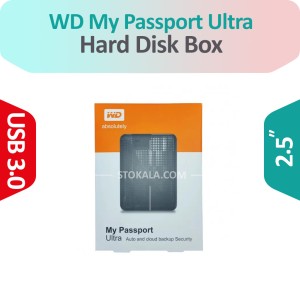 باکس هارد وسترن دیجیتال 2.5 اینچی مدل My Passport Ultra