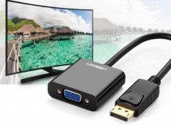 خرید مبدل (کابل تبدیل)  DisplayPort به VGA کیفیت Full HD و طول 14 سانتی متر
