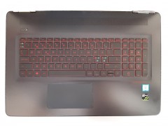 اطلاعات ظاهری لپ تاپ گیمینگ دست دوم HP OMEN 17 پردازنده i7 7700HQ گرافیک NVIDIA GTX 1070 8GB