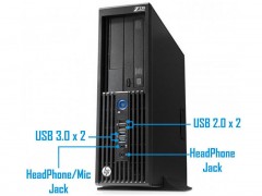 اطلاعات و قیمت کیس استوک  HP Workstation Z230 پردازنده Xeon گرفیک 1GB