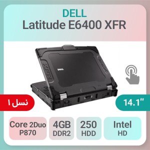 لپ تاپ استوک Dell XFR Latitude E6400 لمسی