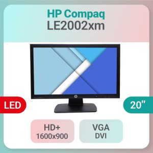 مانیتور استوک HP Compaq LE2002xm سایز 20 اینچ +HD