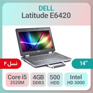 لپ تاپ استوک Dell Latitude E6420 پردازنده i5 نسل 2