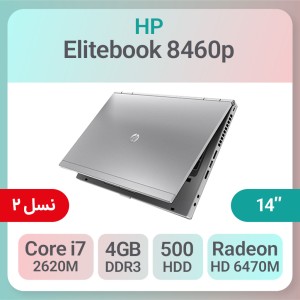لپ تاپ استوک HP Elitebook 8460p پردازنده i7 گرافیک AMD
