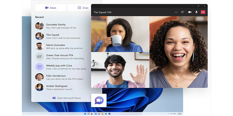 جایگزینی Microsoft teams به جای Skype در ویندوز 11