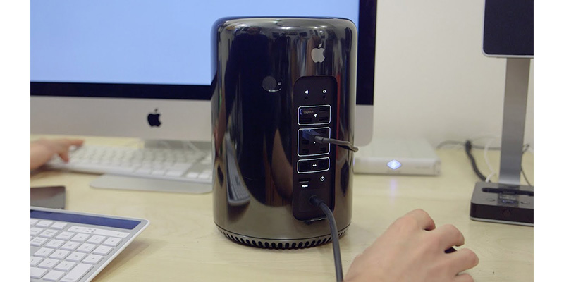 کیس ورک استیشن دست دوم Mac Pro A1481 با دو پردازنده گرافیکی مجزا