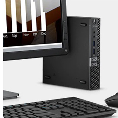 کیس اولترا مینی Dell Optiplex 7040 با قابلیت اتصال به دو مانیتور همزمان