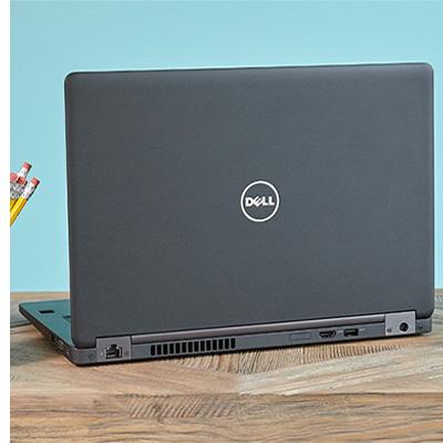 لپ تاپ استوک Dell Latitude 5480 i7 با طراحی مینیمال به رنگ مشکی