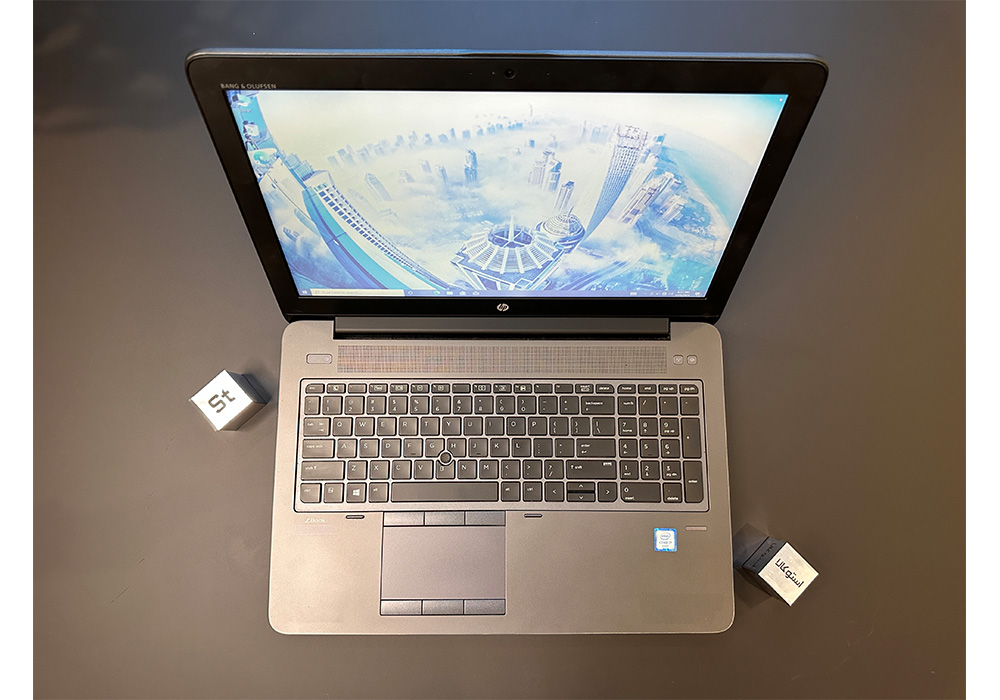 کیبورد همراه با NUMPAD در لپ تاپ دست دوم HP Zbook 15 G3