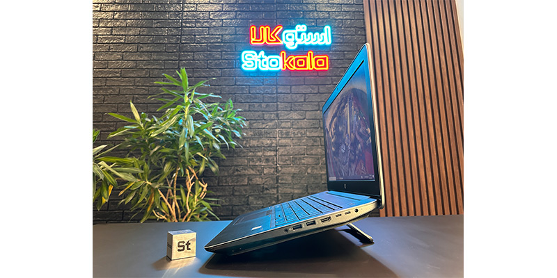 پورت های متنوع در لپ تاپ استوک گرافیک دار HP Zbook 15 G3